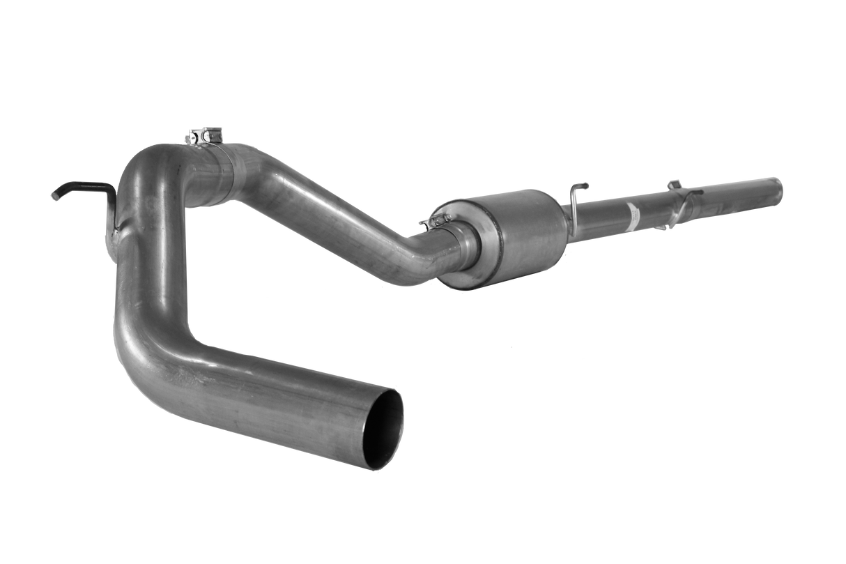 2016-2019 Nissan Cummins 4" Downpipe Back Exhaust w/ Muffler (FLO-878)-Downpipe Back Exhaust System-Flo-Pro-442001-Dirty Diesel Customs