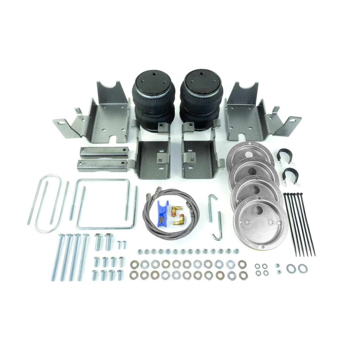 2016-2019 Titan XD Alpha HD Pro S Air Suspension Kit (HP10338-J-S)-Air Bags-PACBRAKE-Dirty Diesel Customs