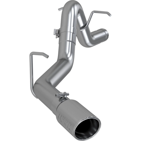 2016-2022 2.8L Duramax 3" SS DPF Back Exhaust Single Side Exit - No Muffler (S6058304)-Filter Back Exhaust System-MBRP-Dirty Diesel Customs