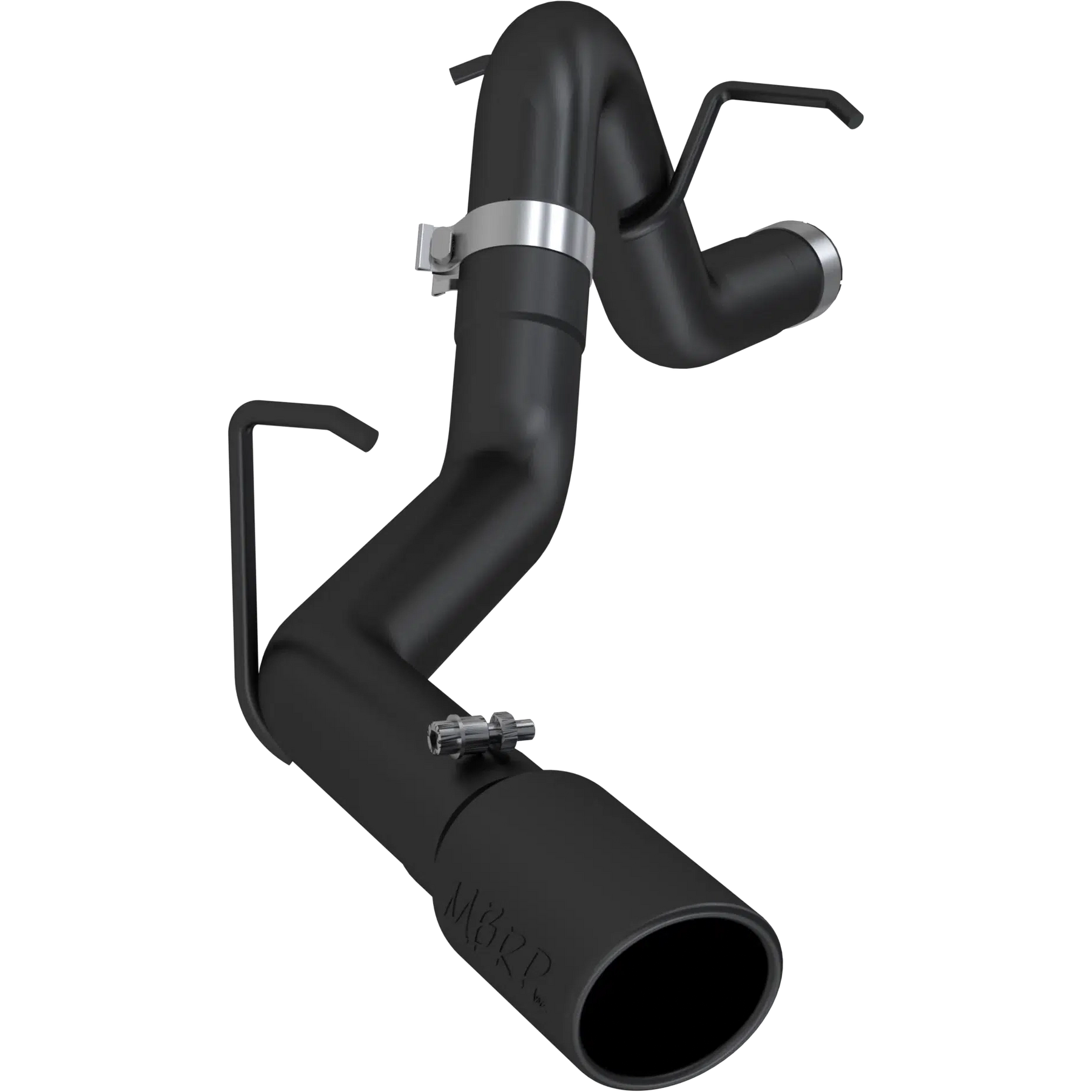 2016-2022 2.8L Duramax MBRP 3" DPF-Back Exhaust Single Side Exit (S6058BLK)-Exhaust Pipe-MBRP-S6058BLK-Dirty Diesel Customs