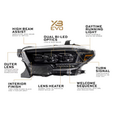 2016-2023 Tacoma XB Evo LED Headlights (LF2-530)-Headlights-Morimoto-Dirty Diesel Customs