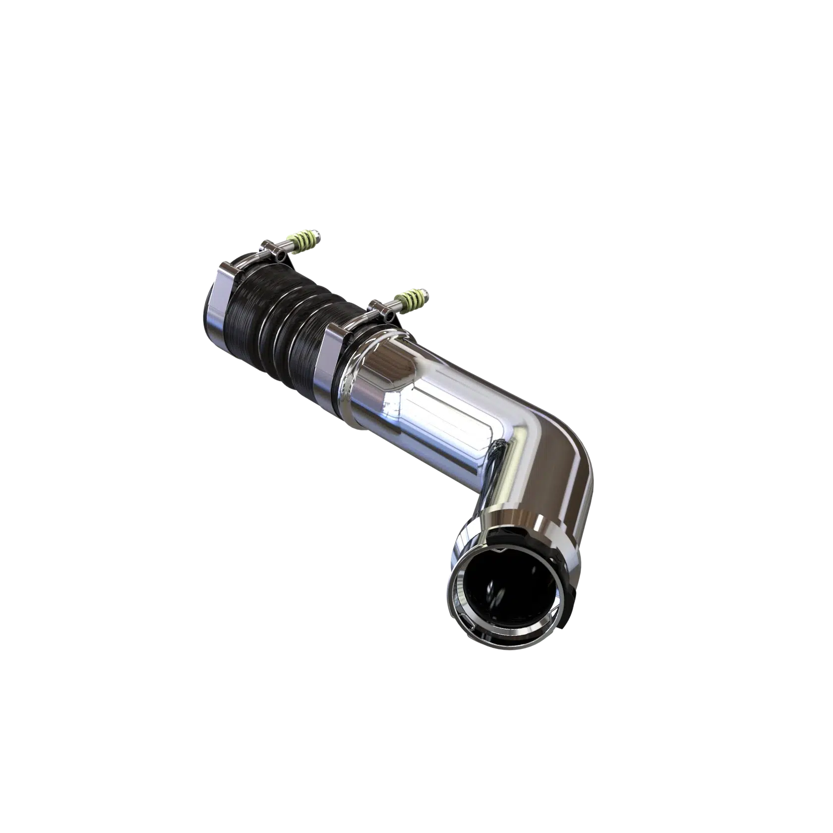 2016-2024 Powerstroke S&B Hot Side Intercooler Pipe (83-200X)-Intercooler Piping-S&B Filters-Dirty Diesel Customs