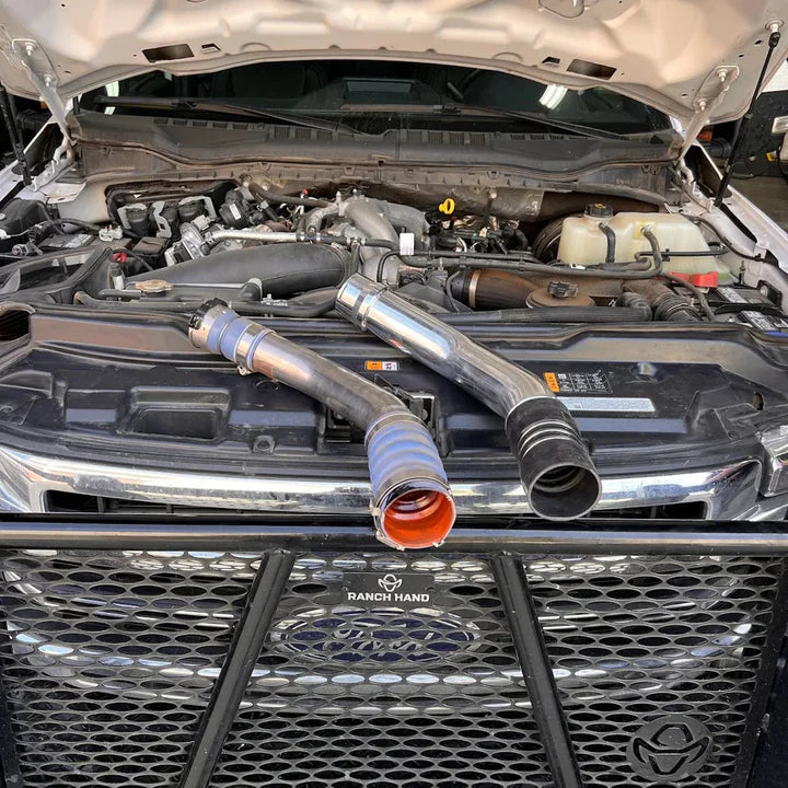 2016-2026 Powerstroke S&B Hot Side Intercooler Pipe (83-200X)-Intercooler Piping-S&B Filters-Dirty Diesel Customs