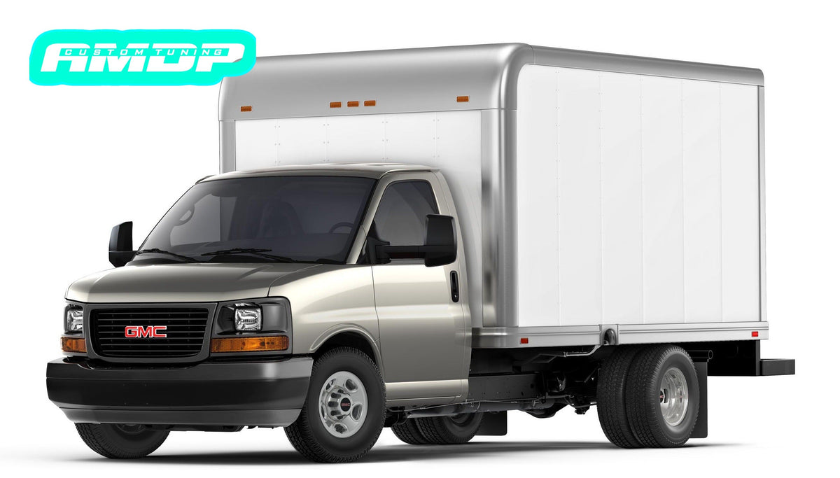 2016 GMC Savana cutaway van with 6.6L LGH Duramax