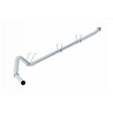 2017-2018 Powerstroke SS 4" Downpipe Back Exhaust - No Muffler (C6292SLM)-Downpipe Back Exhaust System-P1 Performance Products-Dirty Diesel Customs