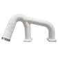 2017-2019 Duramax 3" High Flow Intake Y-Bridge Double Rainbow (L5P-INT-A024)-Intake Elbows-Dirty Diesel Customs-Dirty Diesel Customs