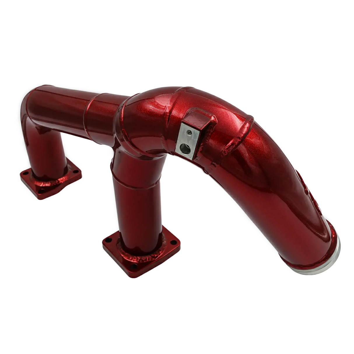2017-2019 Duramax 3" High Flow Intake Y-Bridge Double Rainbow (L5P-INT-A024)-Intake Elbows-Dirty Diesel Customs-Dirty Diesel Customs