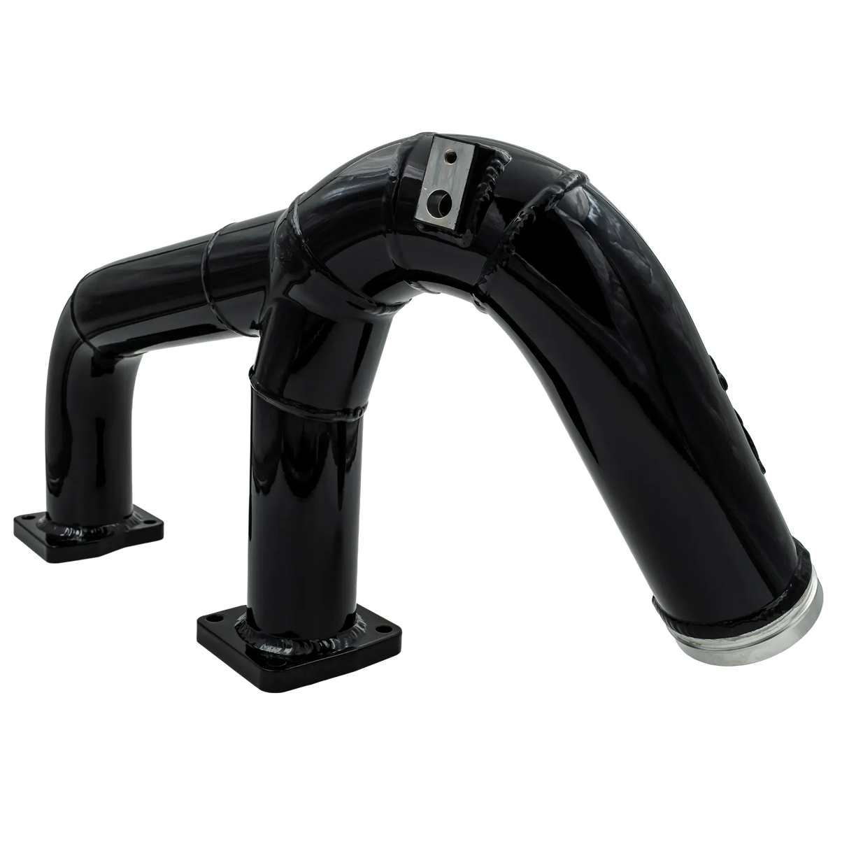 2017-2019 Duramax 3" High Flow Intake Y-Bridge Double Rainbow (L5P-INT-A024)-Intake Elbows-Dirty Diesel Customs-Dirty Diesel Customs