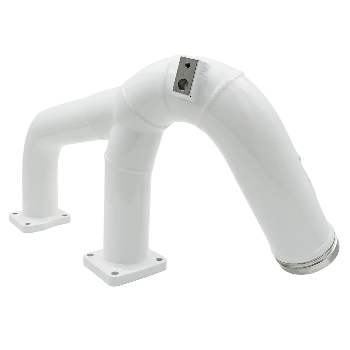 2017-2019 Duramax 3" High Flow Intake Y-Bridge Double Rainbow (L5P-INT-A024)-Intake Elbows-Dirty Diesel Customs-Dirty Diesel Customs