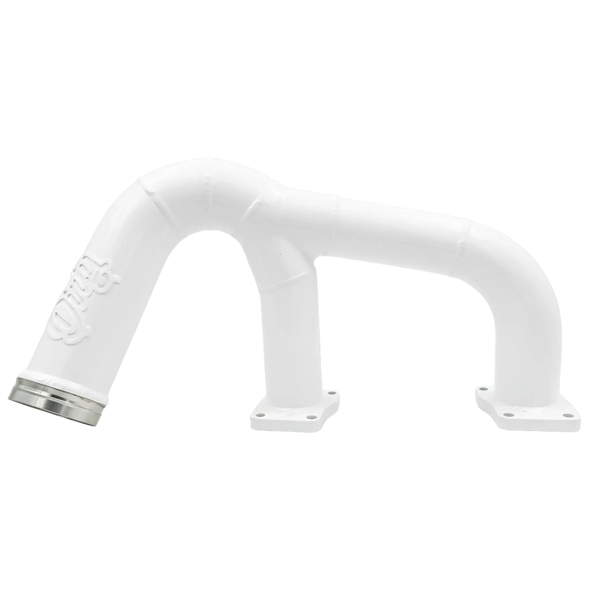 2017-2019 Duramax 3" High Flow Intake Y-Bridge Double Rainbow (L5P-INT-A024)-Intake Elbows-Dirty Diesel Customs-L5P-INT-A024-0132-GW-Dirty Diesel Customs
