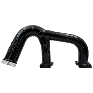 2017-2019 Duramax 3" High Flow Intake Y-Bridge Double Rainbow (L5P-INT-A024)-Intake Elbows-Dirty Diesel Customs-L5P-INT-A024-0132-HGB-Dirty Diesel Customs