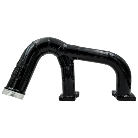 2017-2019 Duramax 3" High Flow Intake Y-Bridge Double Rainbow (L5P-INT-A024)-Intake Elbows-Dirty Diesel Customs-L5P-INT-A024-0132-HGB-Dirty Diesel Customs