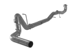 2017-2019 Duramax 4" Downpipe Back Exhaust - No Muffler (FLO-880NM)-Downpipe Back Exhaust System-Flo-Pro-431022-Dirty Diesel Customs