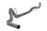 2017-2019 Duramax 4" Downpipe Back Exhaust - No Muffler (FLO-880NM)-Downpipe Back Exhaust System-Flo-Pro-432022-Dirty Diesel Customs