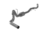 2017-2019 Duramax 4" Downpipe Back Exhaust w/ Muffler (FLO-880)-Downpipe Back Exhaust System-Flo-Pro-432021-Dirty Diesel Customs