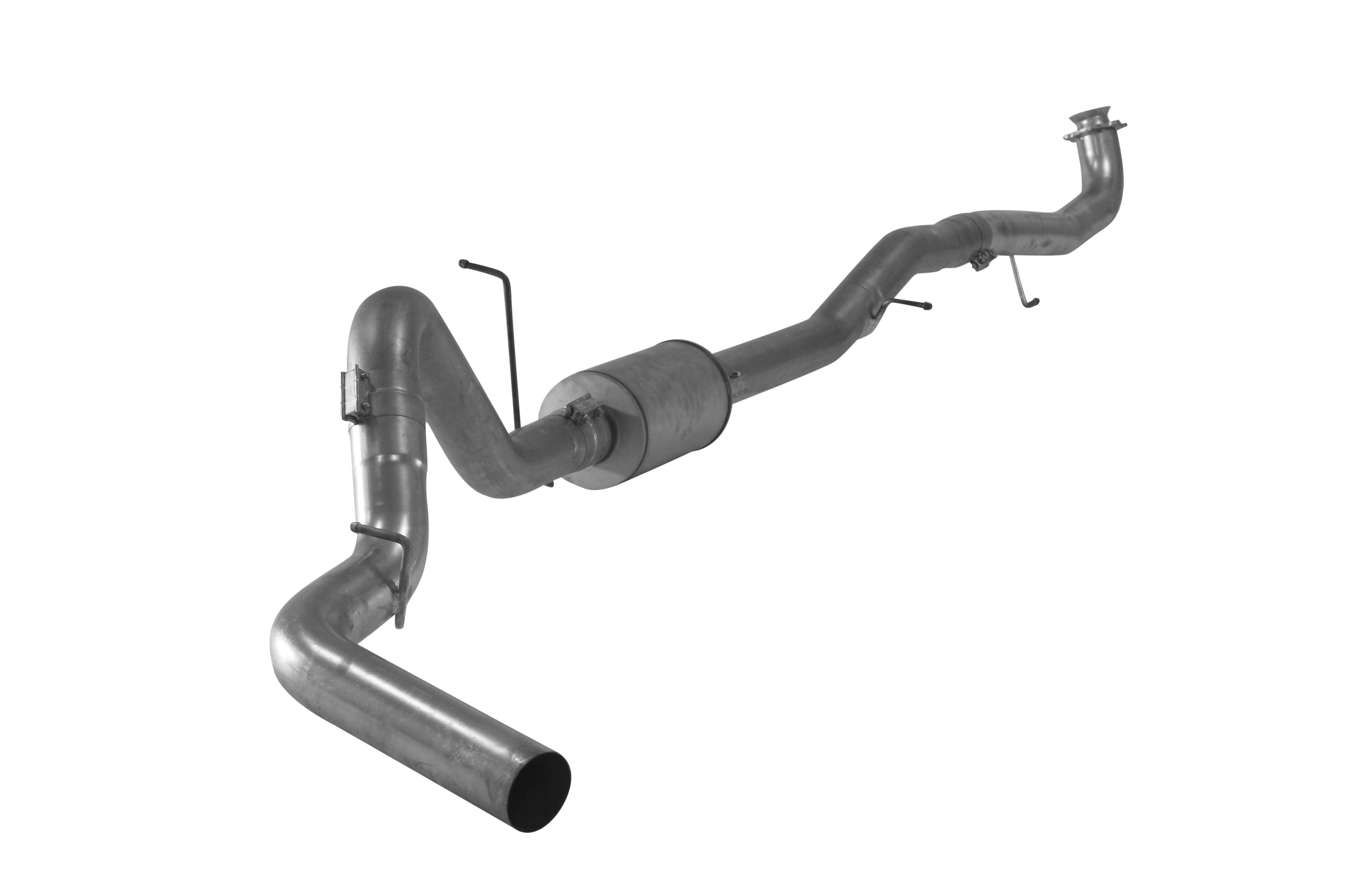 2017-2019 Duramax 5" Downpipe Back Exhaust w / Muffler (531009 / 532009)-Downpipe Back Exhaust System-Mel's Manufacturing-531009-Dirty Diesel Customs