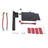 2017-2019 Powerstroke Battery Relocation Kit (HSP-P-425-2-HSP)-Battery Hold Down-HSP Diesel-HSP-P-425-2-HSP-CR-Dirty Diesel Customs