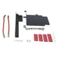 2017-2019 Powerstroke Battery Relocation Kit (HSP-P-425-2-HSP)-Battery Hold Down-HSP Diesel-HSP-P-425-2-HSP-RAW-Dirty Diesel Customs