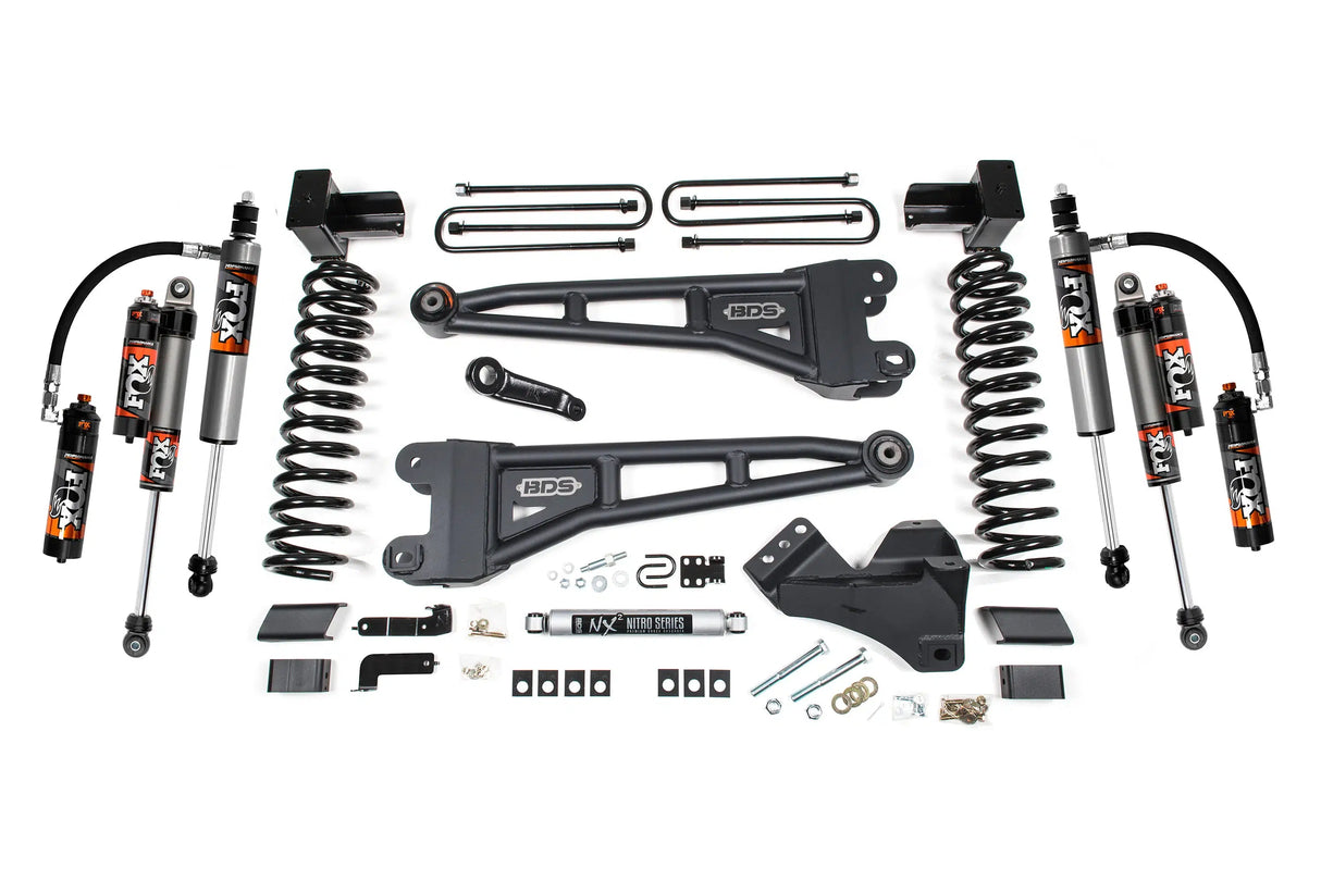 2017-2019 Powerstroke DRW 4" Radius Arm Lift Kit (BDS1575H)-Lift Kit-BDS-Dirty Diesel Customs