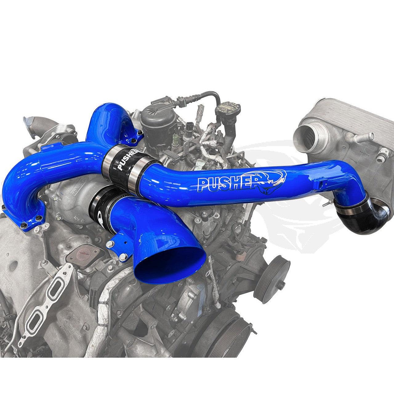 2017-2019 Powerstroke Intake System w/ Turbo Inlet (PFP1719IT)-Intake Kit-Pusher-Dirty Diesel Customs