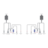 2017-2019 Powerstroke LED Conversion Harness (H129)-Lighting Harness-Morimoto-Dirty Diesel Customs