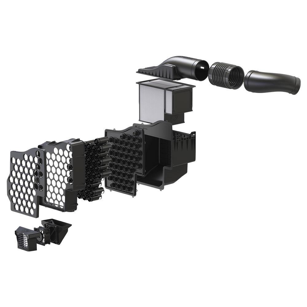 2017-2019 Powerstroke S&B Truck Particle Separator (75-7001)-Intake Kit-S&B Filters-Dirty Diesel Customs