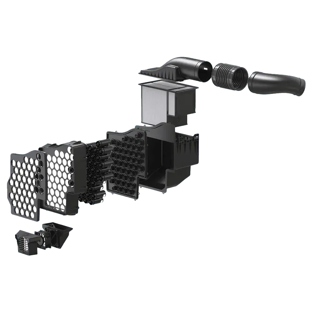 2017-2019 Powerstroke S&B Truck Particle Separator (75-7001)-Intake Kit-S&B Filters-Dirty Diesel Customs