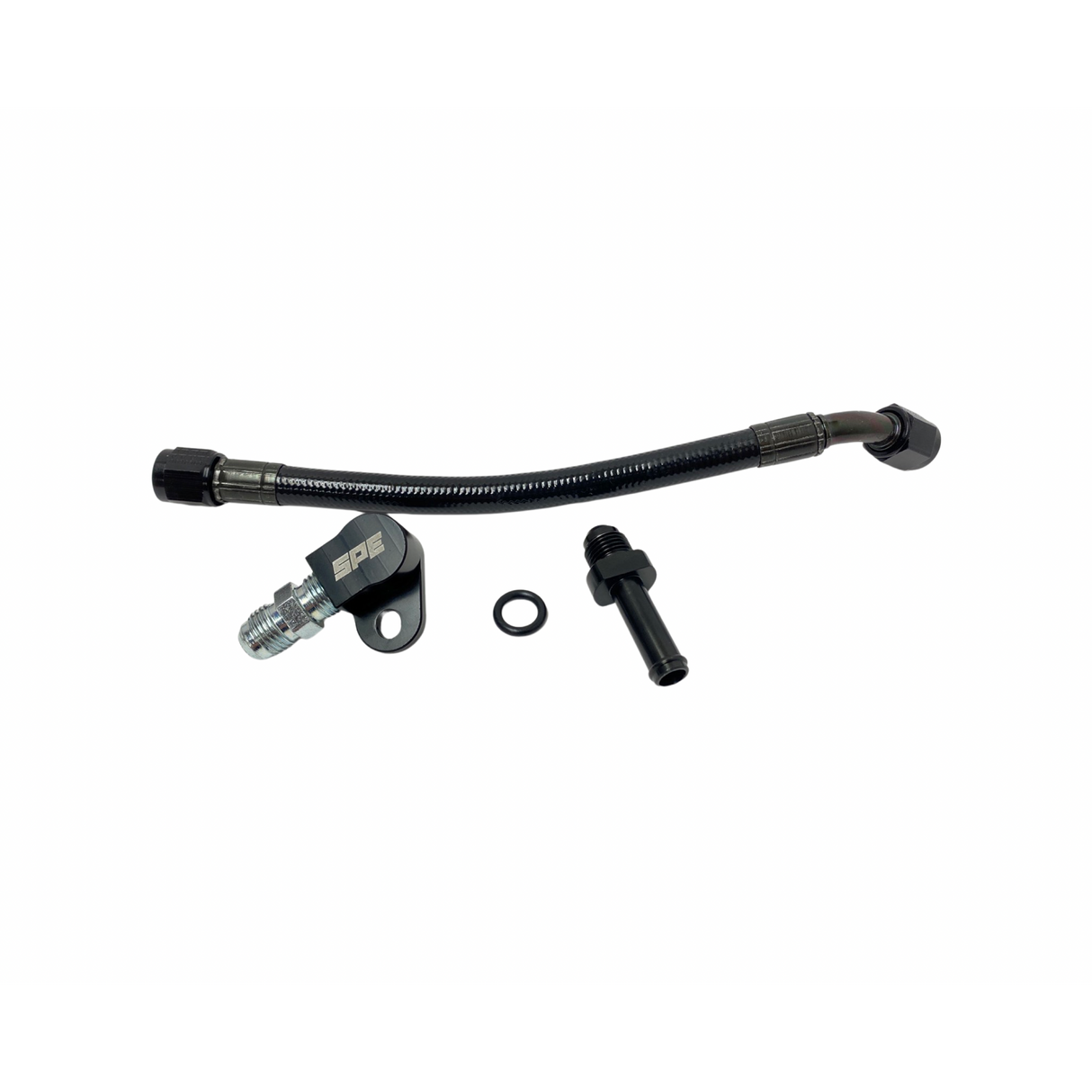 2017-2019 Powerstroke Turbo Coolant Feed Line (SPE-S100152)-Coolant Feed Line-SPE Motorsport-Dirty Diesel Customs