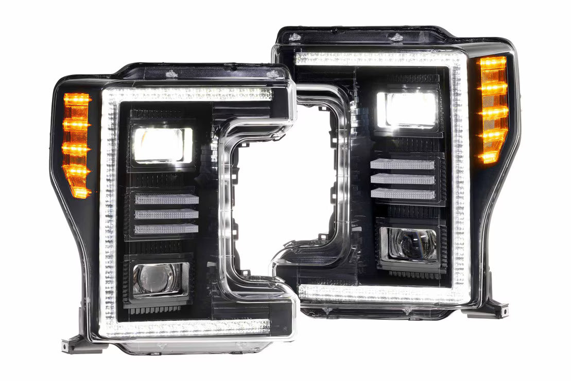 2017-2019 Powerstroke XB Hybrid LED Headlights (LF554.2)