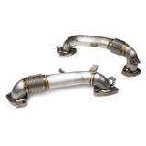 2017-2022 Duramax OEM Length High Flow Replacement Up-Pipes (116122000)-Up-Pipes-PPE-Dirty Diesel Customs