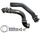 2017-2022 Powerstroke 3" Charge Tube Set w/ Throttle Valve Replacement (PFP1722KTR)-Intercooler Piping-Pusher-PFP1722KTR_T-Dirty Diesel Customs
