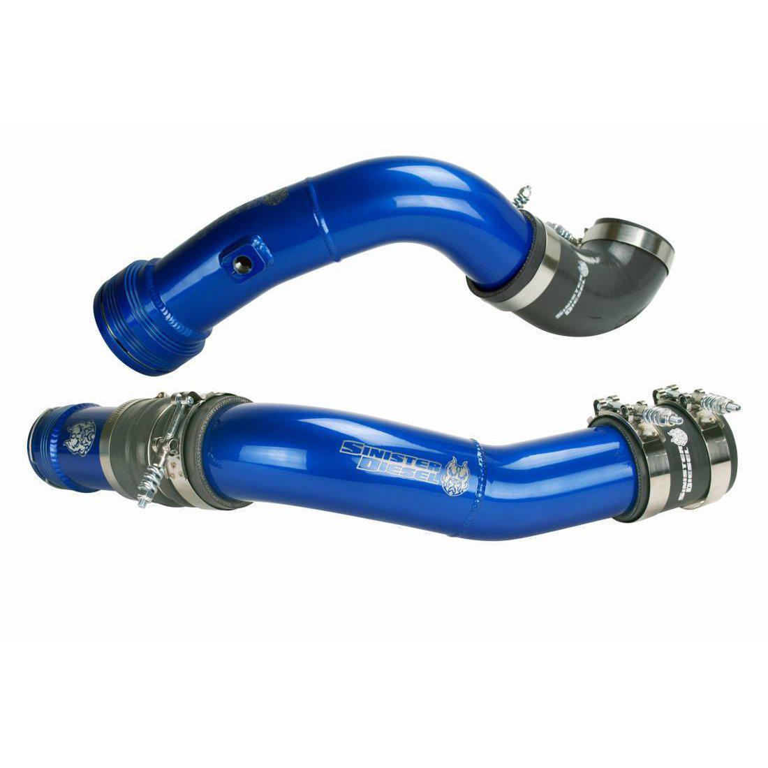 2017-2022 Powerstroke Charge Pipe Kit (SD-6.7PIPK17-01-20)-Intercooler Piping-Sinister-SD-6.7PIPK17-01-20-Dirty Diesel Customs