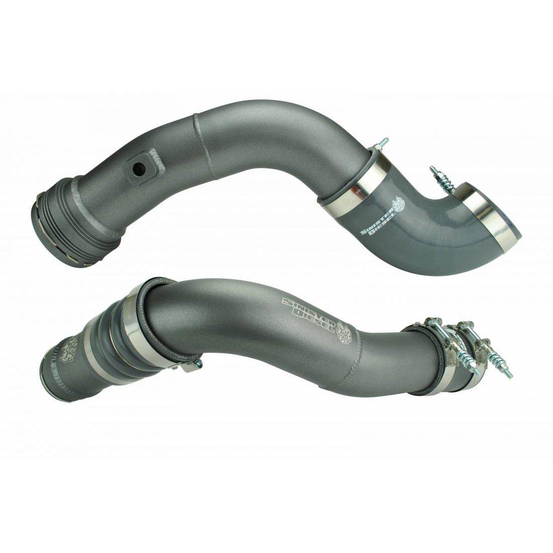 2017-2022 Powerstroke Charge Pipe Kit (SD-6.7PIPK17-01-20)-Intercooler Piping-Sinister-SDG-6.7PIPK17-01-20-Dirty Diesel Customs