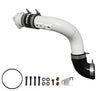 2017-2022 Powerstroke HD 3" Cold Side Charge Tube w/ Throttle Valve Replacement (PFP17XXBTR)-Intercooler Piping-Pusher-PFP17XXBTR_W-Dirty Diesel Customs