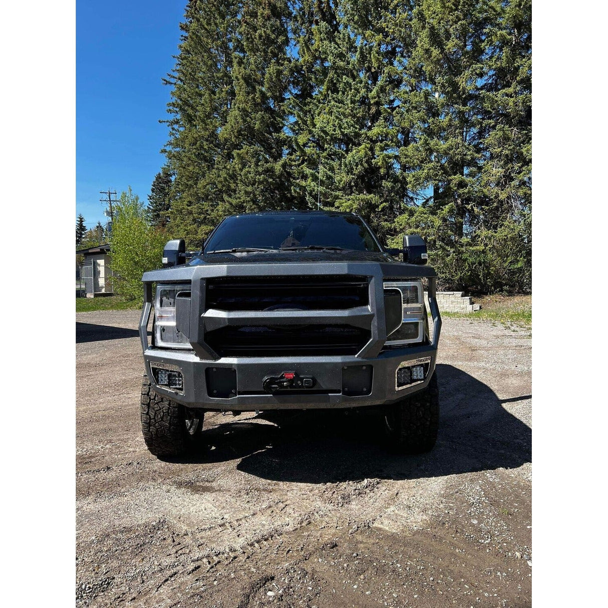 2017-2022 Powerstroke Maverick Front Bumper-Bumpers-Trigger Industries-Dirty Diesel Customs