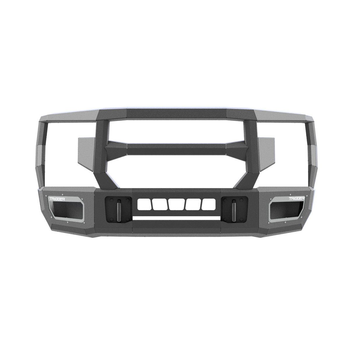 2017-2022 Powerstroke Maverick Front Bumper-Bumpers-Trigger Industries-TI-02-044-FX1-BTH-Dirty Diesel Customs