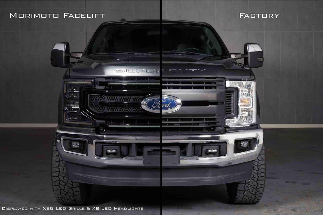 2017-2019 Super Duty Facelift Kit to 20-22 Front End (XBG3)