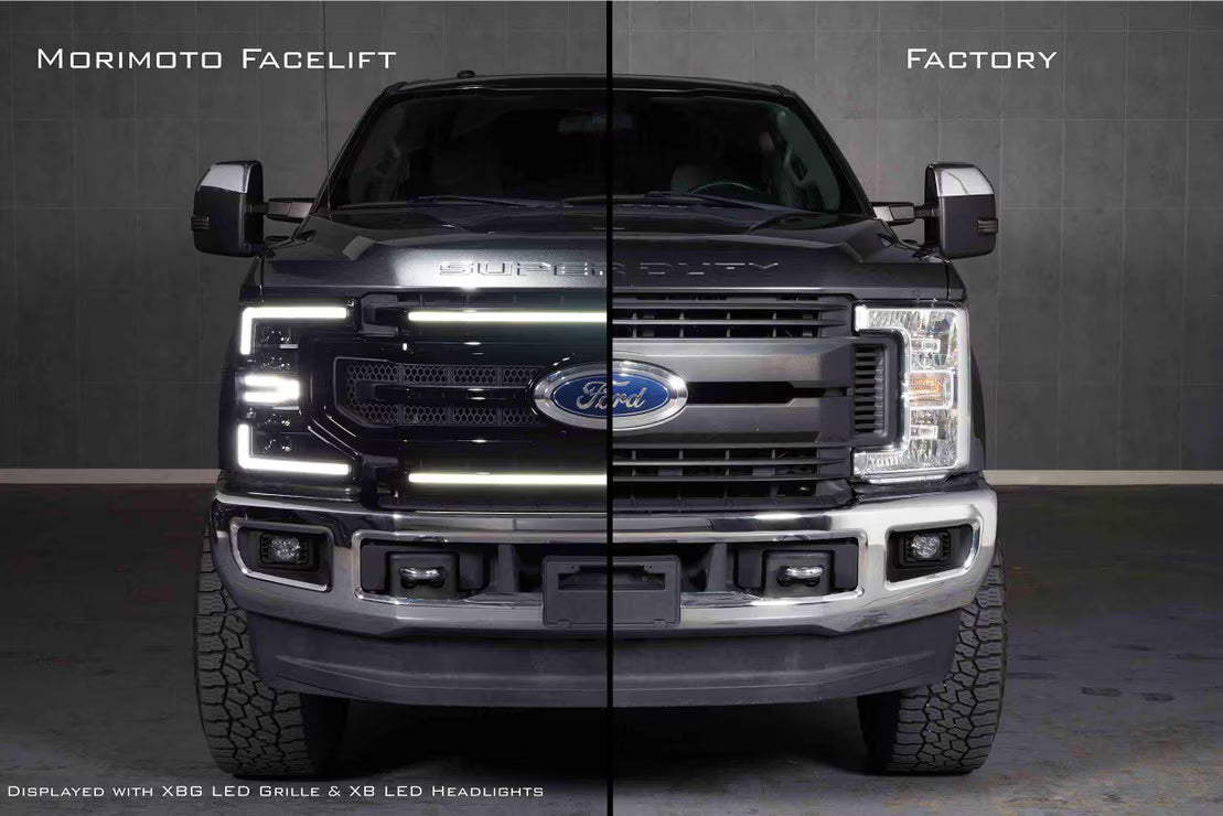 2017-2019 Super Duty Facelift Kit to 20-22 Front End (XBG3)