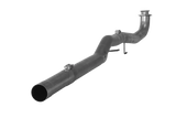2017-2023 Duramax 4" CAT / DPF Race Pipe - No Muffler (431023 / 432023)-Delete Pipe-Mel's Manufacturing-Dirty Diesel Customs