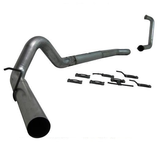2017-2023 Duramax 4" PLM Series Downpipe-back Race Exhaust System - No Muffler (C6056PLM)-Downpipe Back Exhaust System-P1 Performance Products-C6056PLM-Dirty Diesel Customs