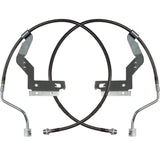 2017-2023 Powerstroke Front Braided Brake Lines w/ 2.5-3.5" Lift (CS-FORDBBL-LVL-17-F)-Brake Lines-Carli Suspension-Dirty Diesel Customs