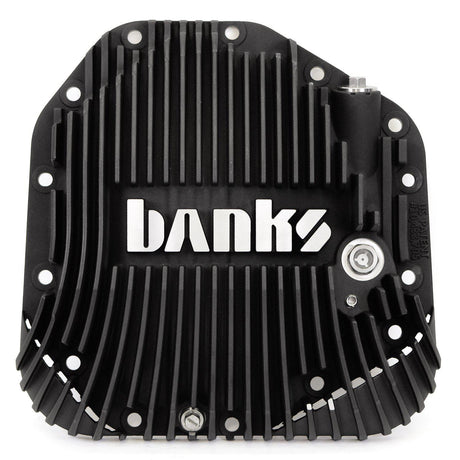 2017-2023 Powerstroke Ram Air Black OPS Differential Cover (19282)-Differential Cover-Banks Power-19282-Dirty Diesel Customs