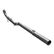 2017-2023 Duramax 4" SS Cat & DPF Delete Pipe - No Muffler - Delete Pipe - Dirty Diesel Customs