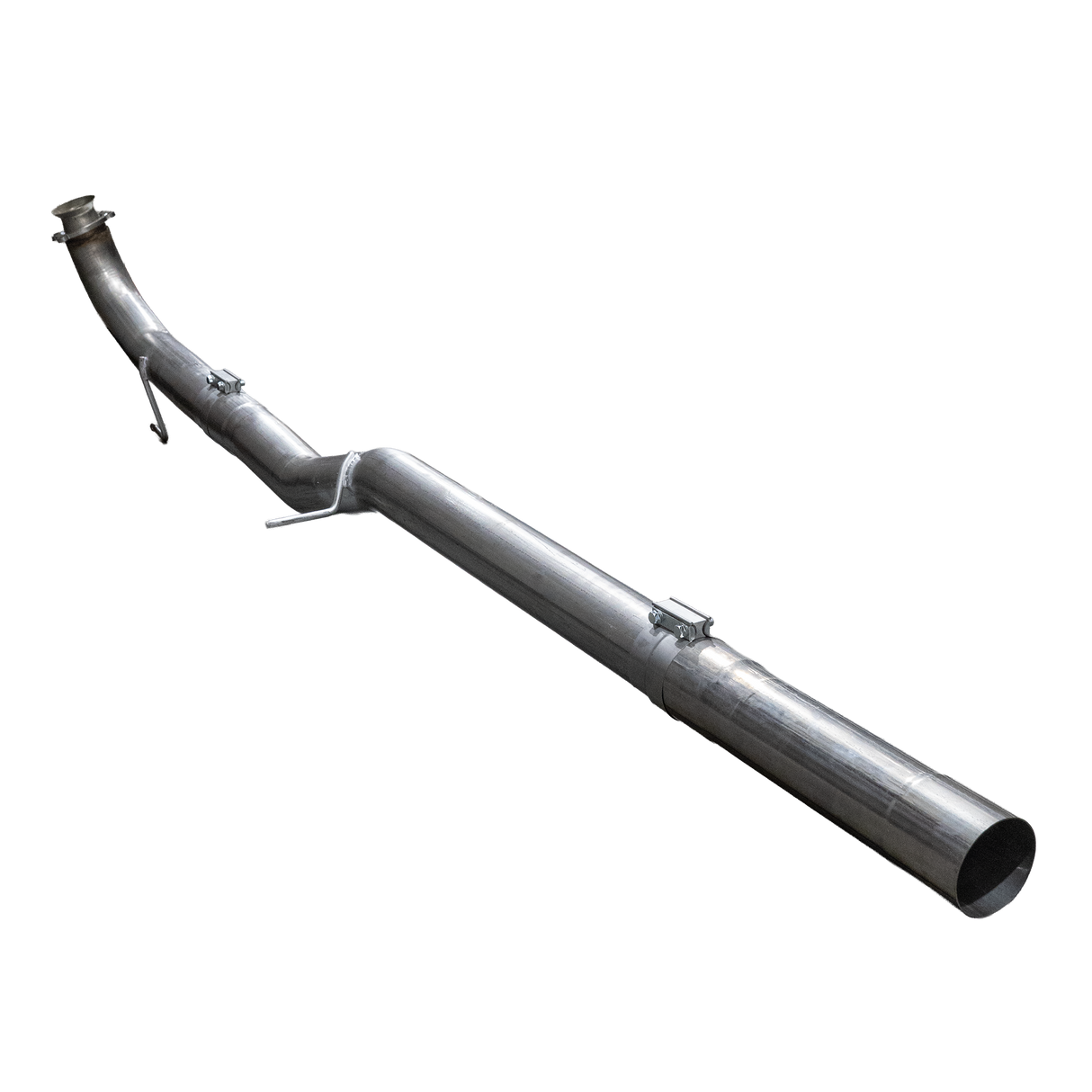 2017-2023 Duramax 4" SS Cat & DPF Delete Pipe - No Muffler - Delete Pipe - Dirty Diesel Customs