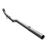 2017-2023 Duramax 4" SS Cat & DPF Delete Pipe - No Muffler - Delete Pipe - Dirty Diesel Customs