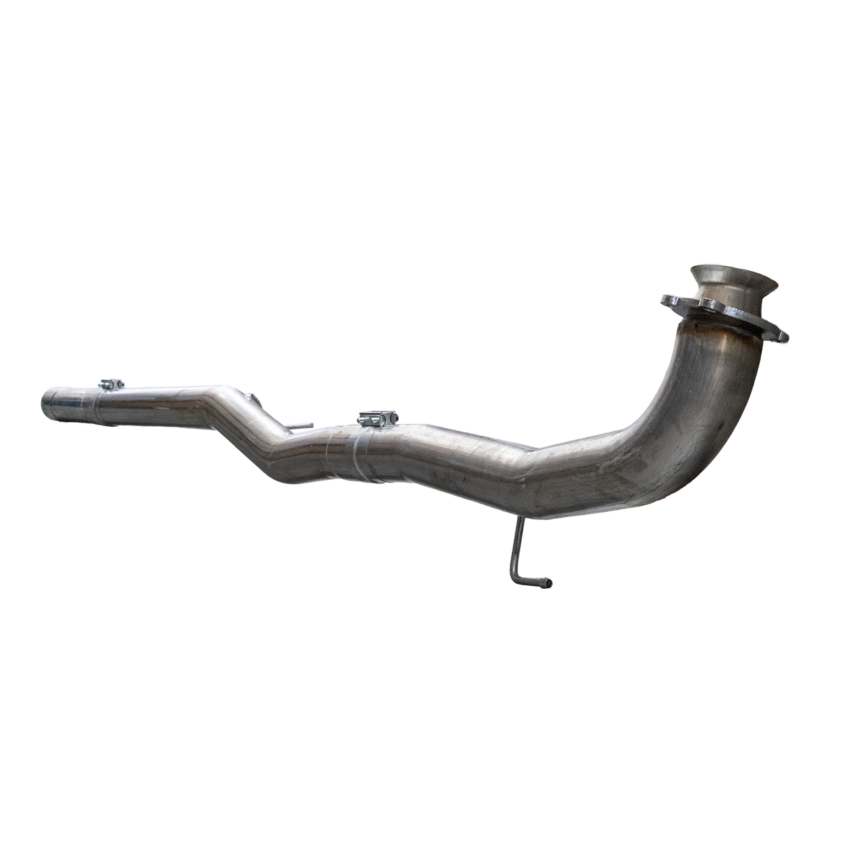 2017-2023 Duramax 4" SS Cat & DPF Delete Pipe - No Muffler - Delete Pipe - Dirty Diesel Customs