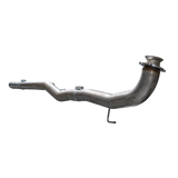 2017-2023 Duramax 4" SS Cat & DPF Delete Pipe - No Muffler - Delete Pipe - Dirty Diesel Customs