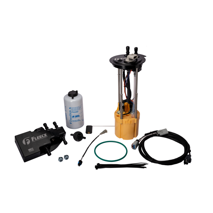 2017-2024 Duramax Fuel Filter Upgrade Kit (FPE-L5P-FFBA-1719)-Fuel Filter Adapter-Fleece Performance-Dirty Diesel Customs