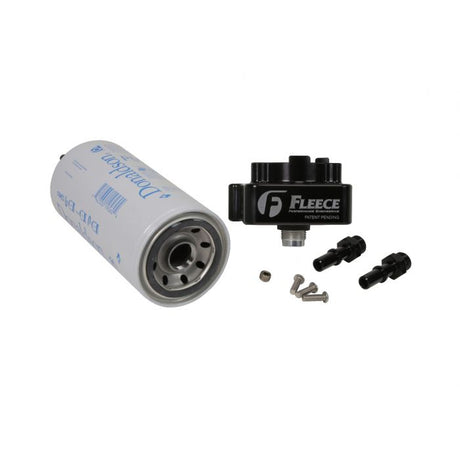 2017-2024 Duramax Fuel Filter Upgrade Kit (FPE-L5P-FFBA-1719)-Fuel Filter Adapter-Fleece Performance-Dirty Diesel Customs