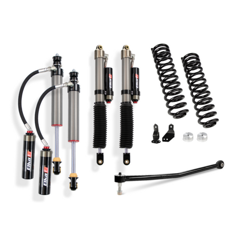 2017-2024 Powerstroke 2" Elite Leveling Kit Front W/ 2.5 Elka Remote Reservoir Shocks (220-P1133)-Leveling Kit-Cognito Motorsports-Dirty Diesel Customs